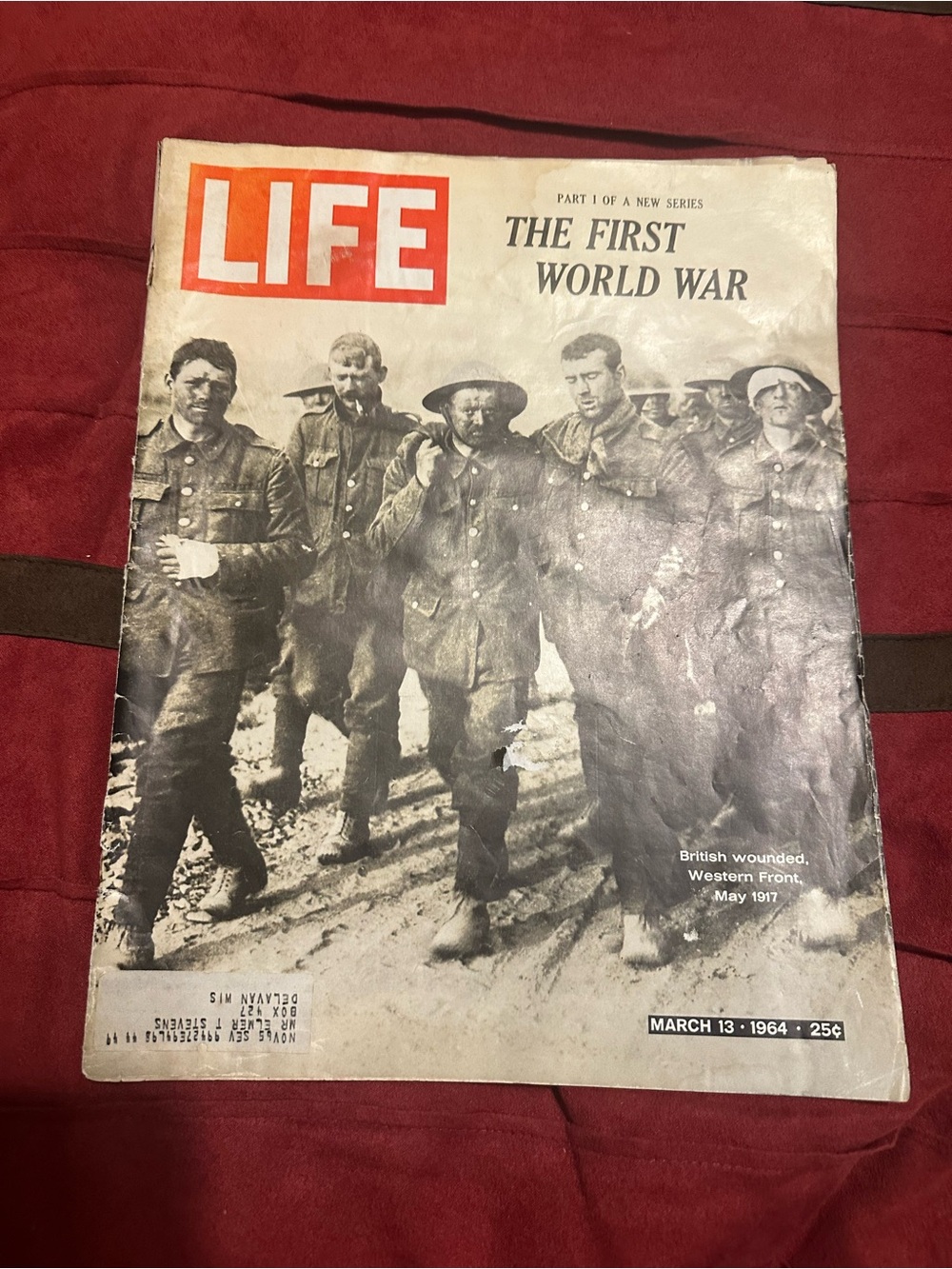 LIFE Magazine - The First World War Cover (March 13, 1964) -
